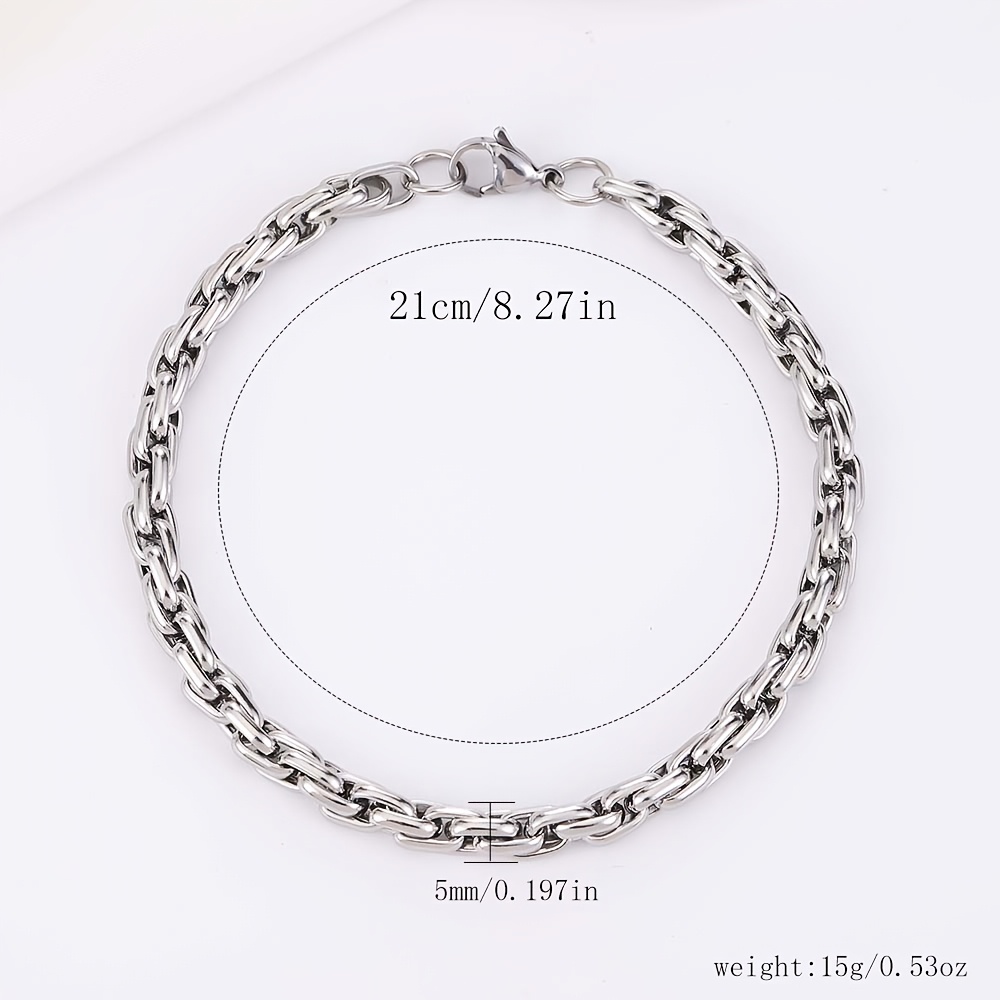 Men's Minimalist Twisted Wire Bracelet, Unisex